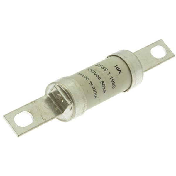 Fuse-link, low voltage, 16 A, AC 550 V, BS88, 21 x 114  mm, gL/gG, BS image 3