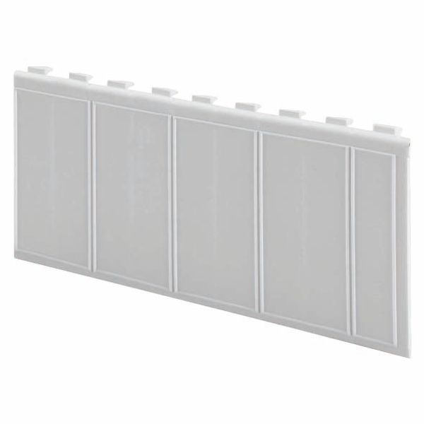 PLASTIC MODULES COVER FOR ENCLOSURES - GREY RAL7035 image 2