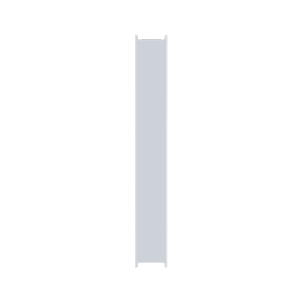 TZM112 Mounting plate, Field width: 1, 1800 mm x 246 mm x 2 mm image 8