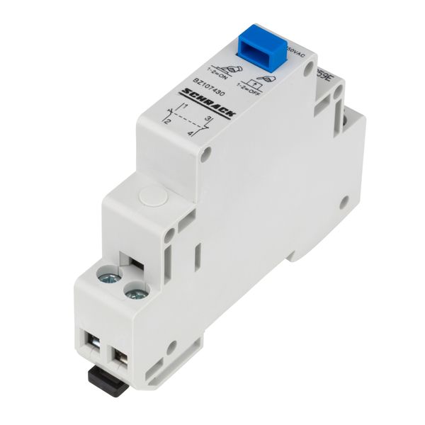 Modular Push-button Switch, 1 NO + 1 NC, 16A image 3