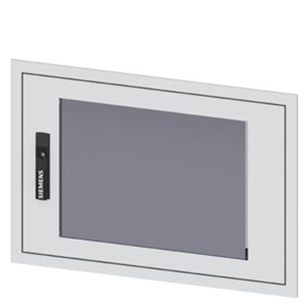 ALPHA 125 NF transparent door with cover frame for flush  8GK9507-3KK20 image 1