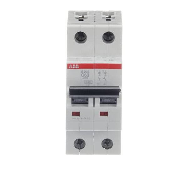 S202-C63 Miniature Circuit Breaker - 2P - C - 63 A image 6