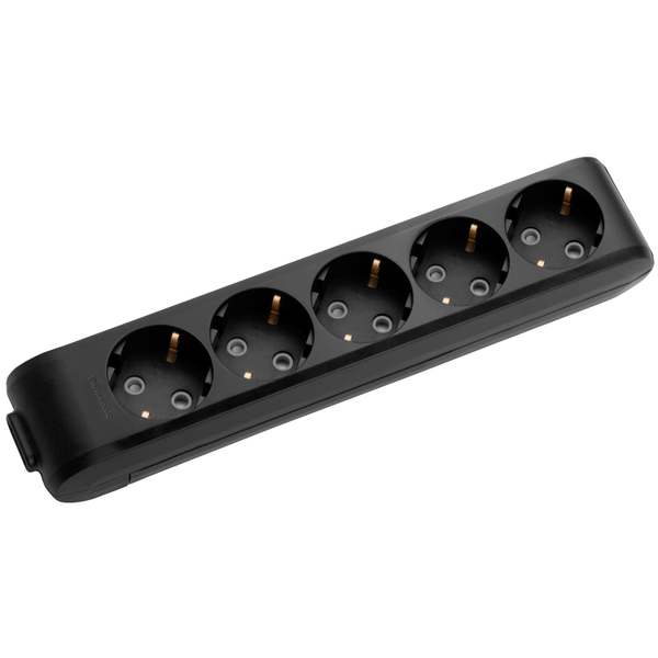 X-tendia Black Five Gang Earth Socket CP image 1