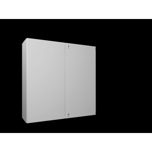 AX compact enclosure, 2-door, WHD 1000x1000x300mm image 2