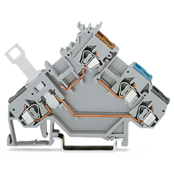 3-conductor sensor terminal block with colored conductor entries 2.5 m image 2