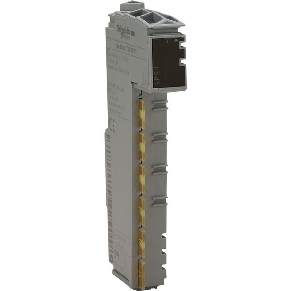 Power distribution module with internal fuse, Modicon TM5, for I/O 24 V DC, 6.3 A image 1