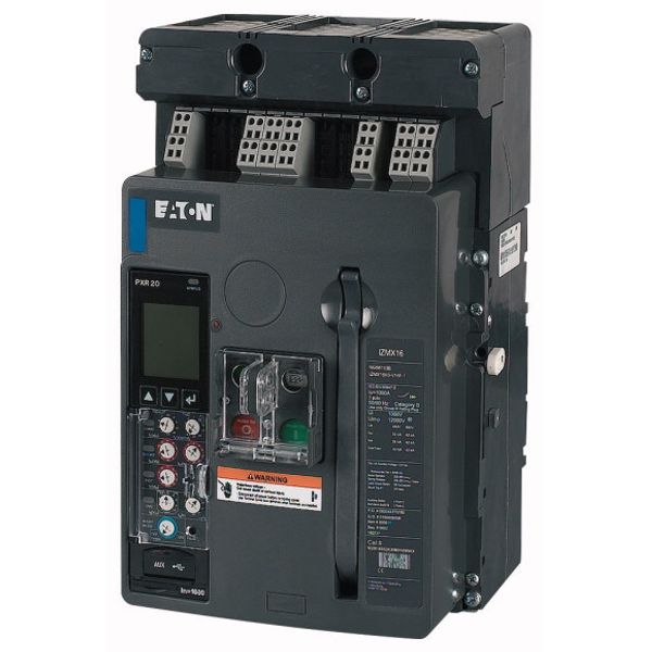 Circuit-breaker, 3 pole, 800A, 50 kA, P measurement, IEC, Fixed image 1