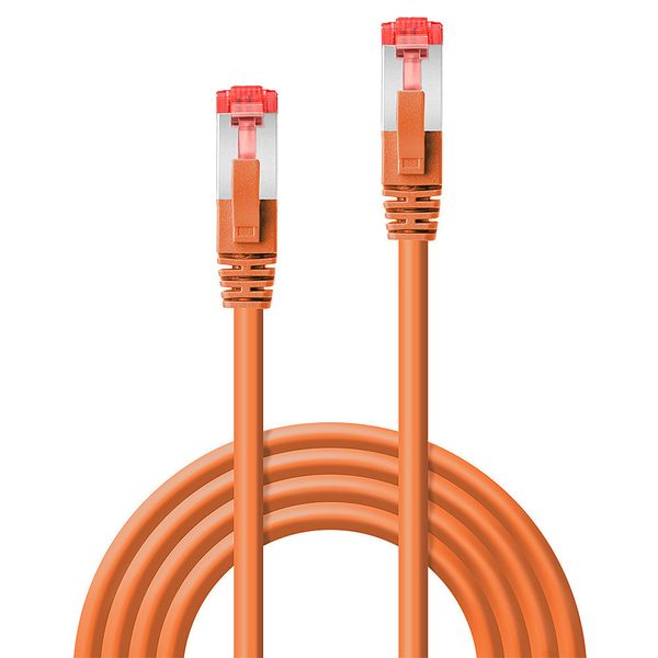 3m Cat.6 S/FTP Network Cable, Orange RJ45, M/M, 250MHz, Copper, 27AWG image 2