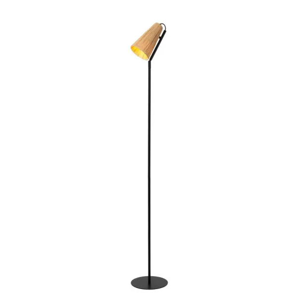 Lucide BENSEN - Floor lamp - 1xE14 - Natural image 1