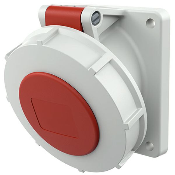 Wall mounted inlet, 63A5p9h230V, IP67 image 2