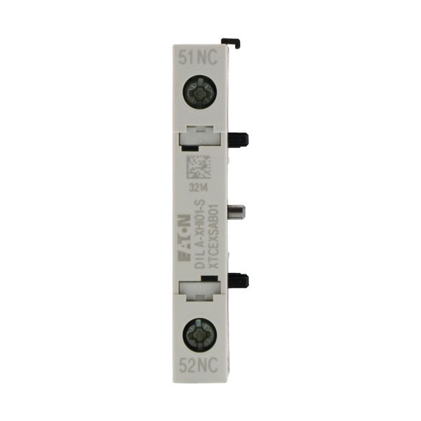 Auxiliary contact module, 1 pole, Ith= 16 A, 1 NC, Side mounted, Screw terminals, DILA, DILM7 - DILM15 image 7