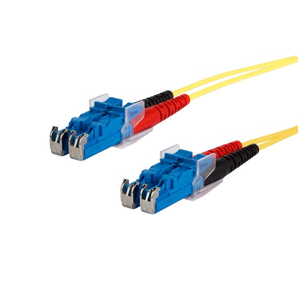 OpDAT patch cord E2000-D/E2000-D OS2, 15.0 m image 1