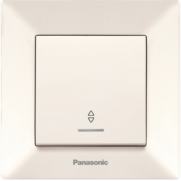 Arkedia Beige Illuminated Two Way Switch image 1