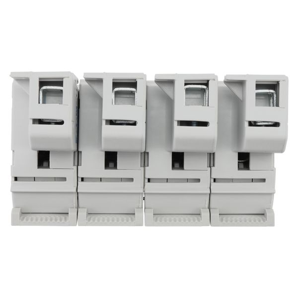 Fuse-holder, low voltage, 125 A, AC 690 V, 22 x 58 mm, 3P + neutral, IEC, UL image 50