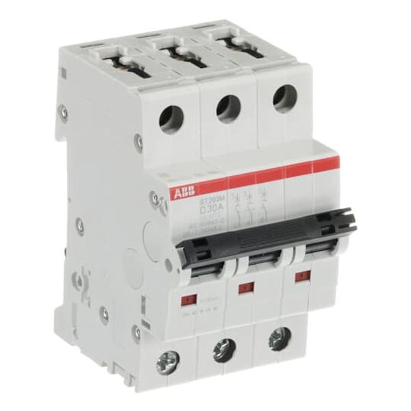 ST203M-D30 Miniature Circuit Breaker - 3P - D - 30 A image 1