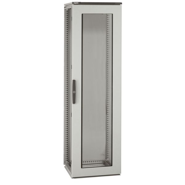 19" 42 U Altis cabinet with framed glass door - 2000 x 800 x 800 mm image 1