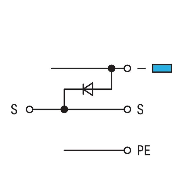 3-conductor actuator supply terminal block with ground contact with co image 1