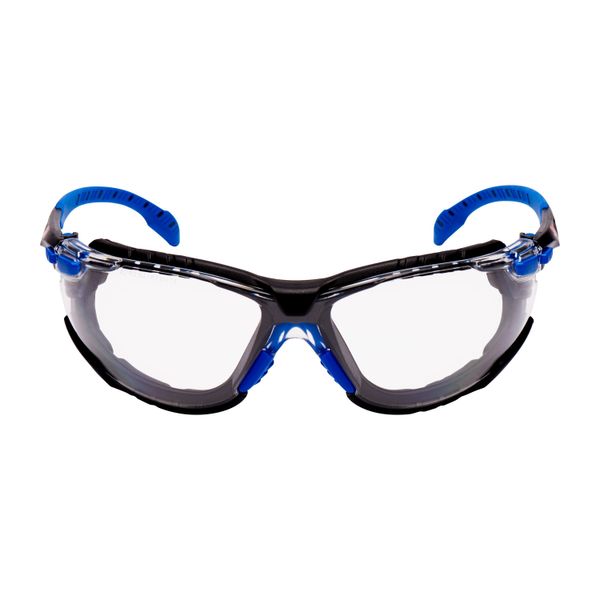 3M™ Solus™ 1000 Safety Glasses, Blue/Black Frame, Scotchgard™ Anti-Fog image 14