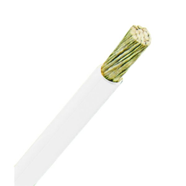 Halogenfree Single Core Wire H07Z-K 1,5 white, fine-stranded image 1