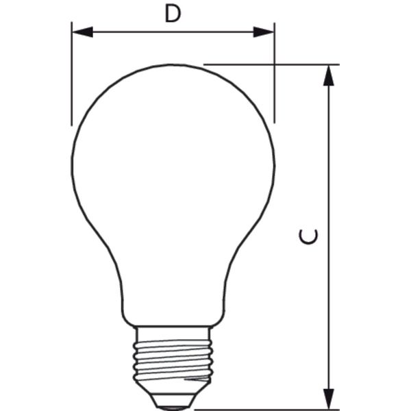 LED classic 120W A67 E27 CW FR NDRF1SRT4 image 3