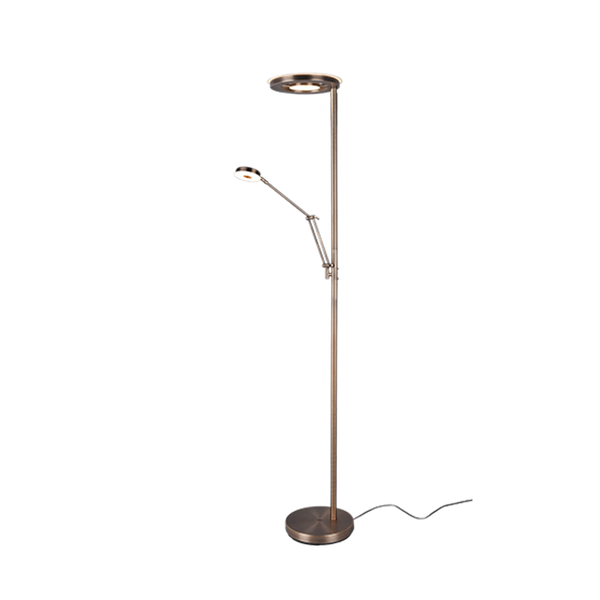 Barrie LED floor lamp brass image 1