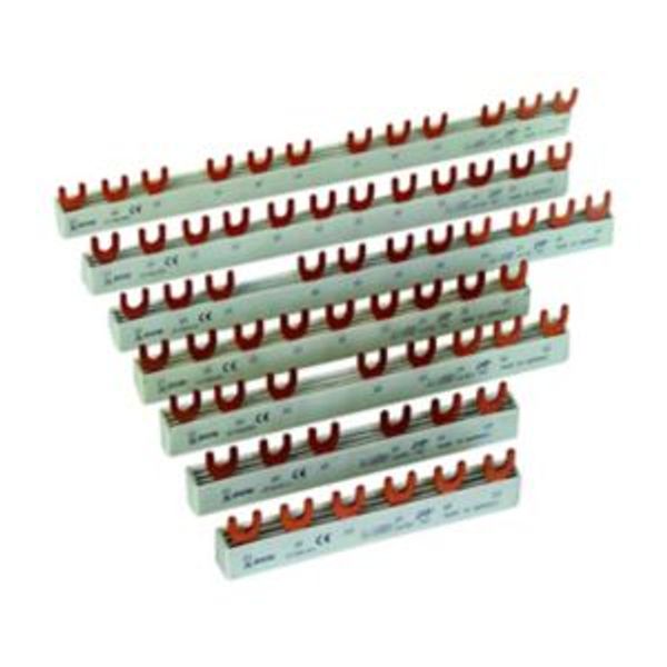 Phase busbar, 2-phases, 10qmm, fork connector, 12SU image 6