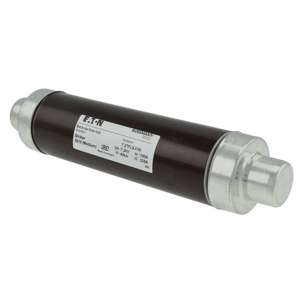 Fuse-link, medium voltage, 100 A, AC 7.2 kV, 3", 76 x 292 mm, back-up, DIN, with striker image 7