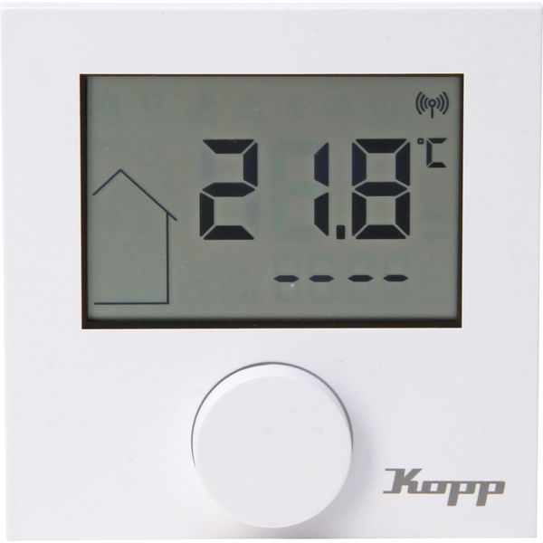 RF-room thermostat underfloor heating image 1