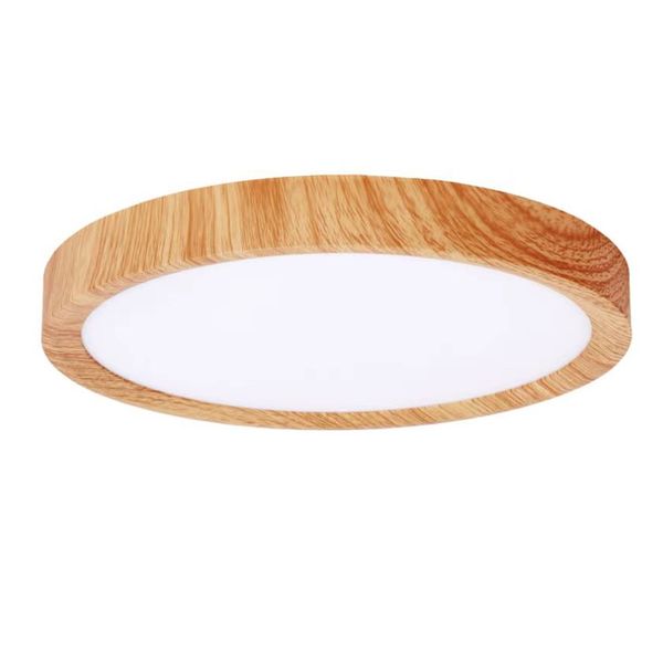 Mery LED Flush Light 18W 1782lm 3CCT Dim Wood image 1