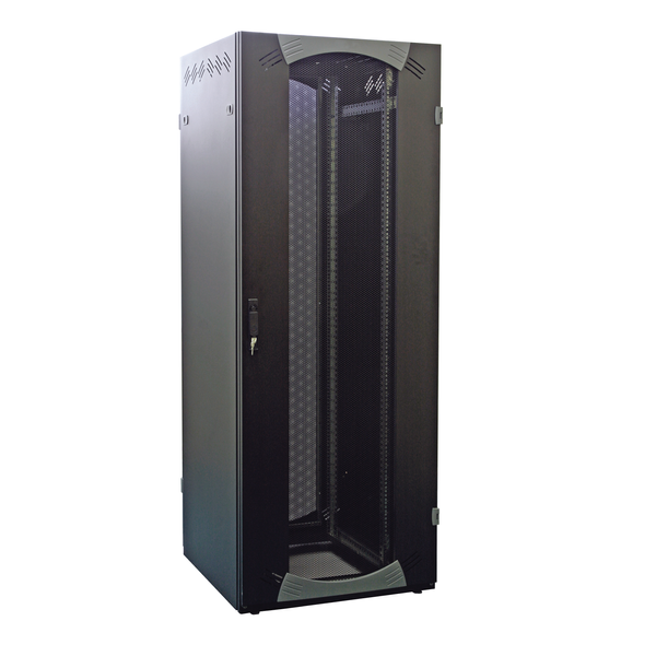 Floor-Standing Server Rack 42U W800D1000 Fixed 19" Perf. Door R9011 image 4