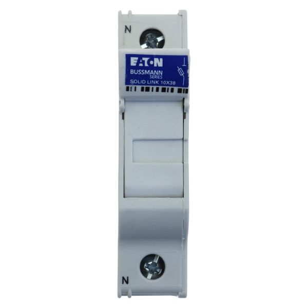 Fuse-holder, LV, 32 A, AC 690 V, 10 x 38 mm, 1P+N, UL, IEC, DIN rail mount image 39