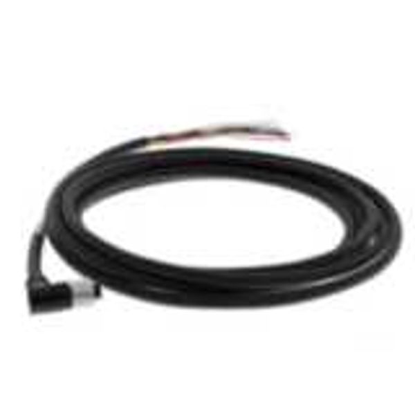 V/F 430-F M12 to Flying Leads Cable, right angle down, 3 m image 2