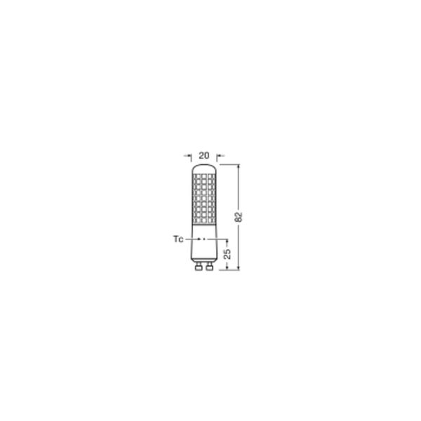 LED SPECIAL T SLIM DIM 7W 827 GU10 image 5