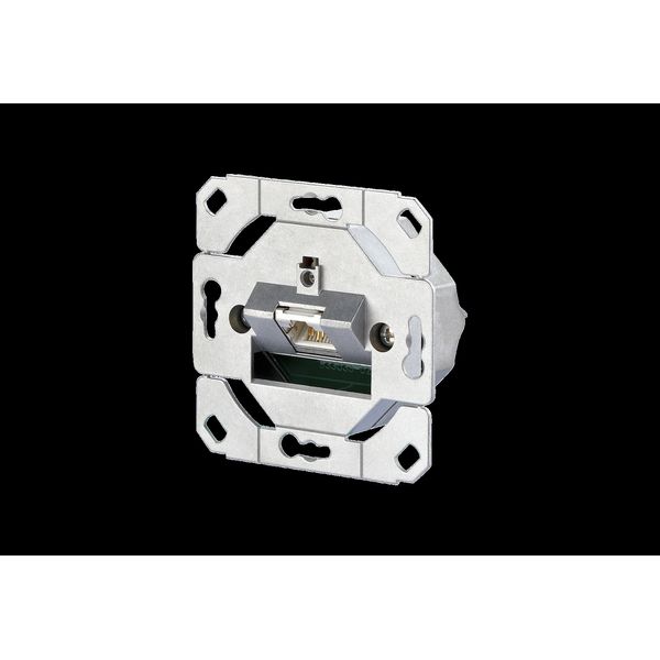 E-DAT C6A 1 port flush mounted without cover image 2