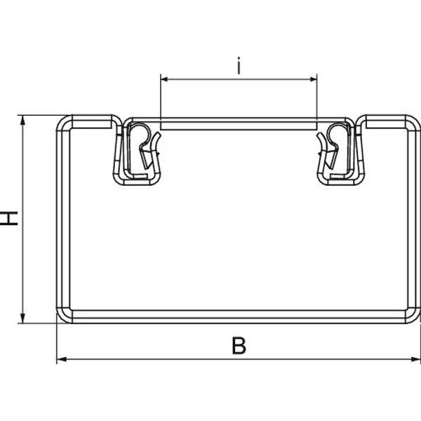 BSKM 1025 FS Fire protection duct I30-I120 with inner coating 100x250x2000 image 2