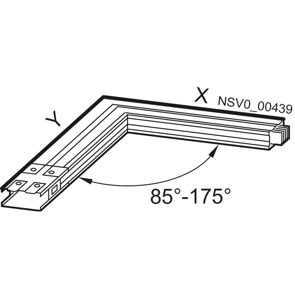 BD2A-400-LL-X*/Y*-G* angle left X/Y=0.36(0.38) m - 1.25 m 160 A - 400 A angle 85° image 1