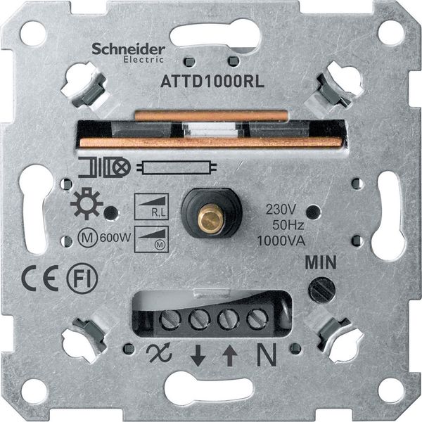 Rotary dimmer insert for inductive load, 60-1000 VA image 4