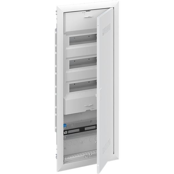 UK663CV Combi Unit , 872 mm x 384 mm x 97 mm, Flush mounting, 36 SU, IP30, Single image 1