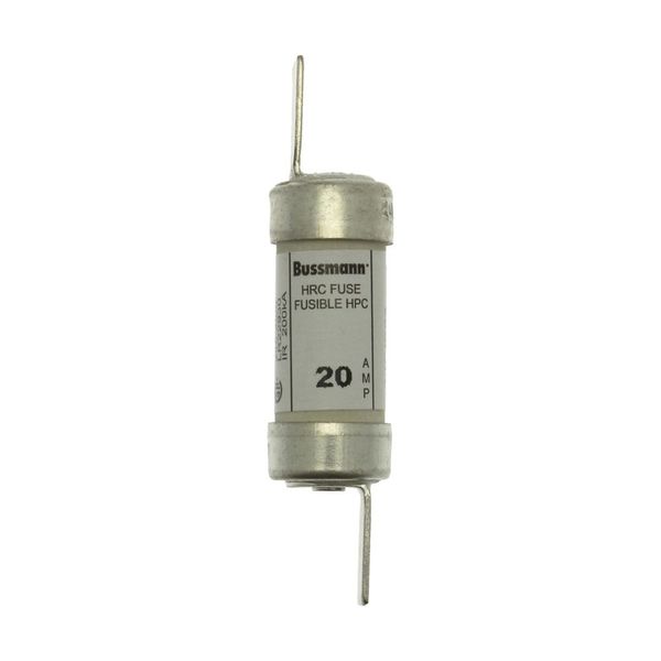 Fuse-link, LV, 20A, AC 600 V, DC 250 V, HRCI-CB, 14 x 61 mm, CSA image 12