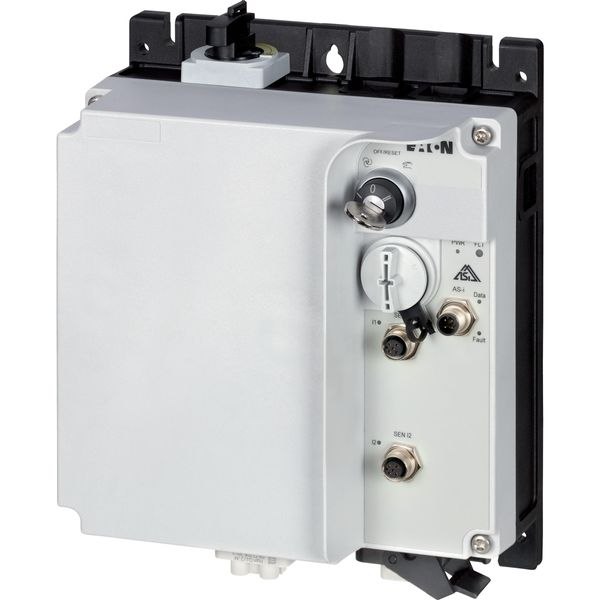 DOL starter, 6.6 A, Sensor input 2, 230/277 V AC, AS-Interface®, S-7.A.E. for 62 modules, HAN Q4/2, with manual override switch image 5