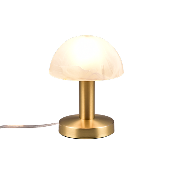 Fynn II table lamp 21 cm E14 brass image 1