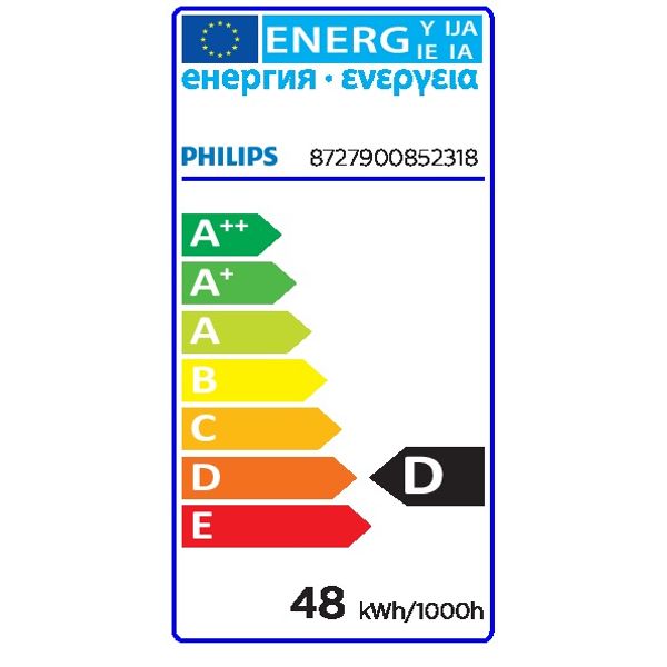 High voltage halogen lamp Philips Plusline 78mm 2y 48W R7s 230V 1BB image 3