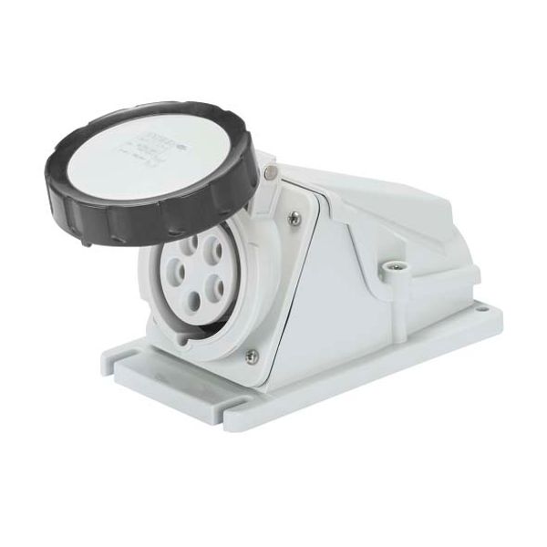 90° ANGLED SURFACE-MOUNTING SOCKET-OUTLET - IP67 - 3P+N+E 32A 480-500V 50/60HZ - BLACK - 7H - SCREW WIRING image 2