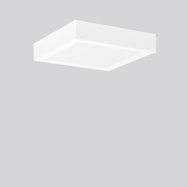 TOLEDO FLAT square, 25 W, 2200 lm, 840, white, on/off Surface mounted  image 1