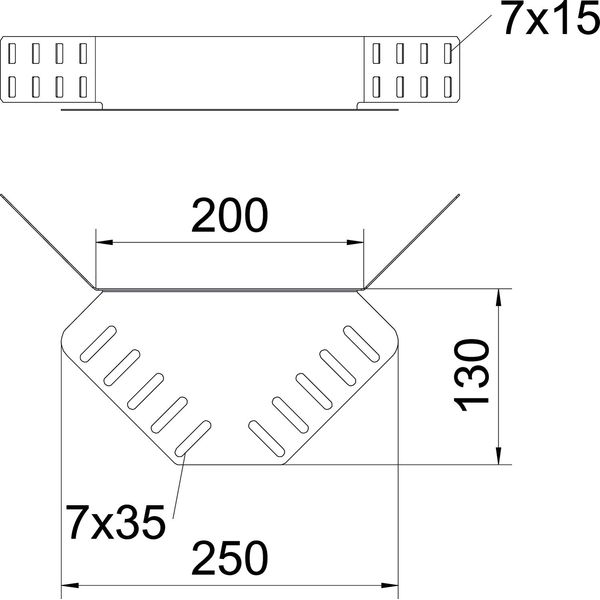 REV 60 A2 Corner connector for cable tray image 2