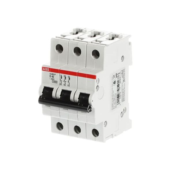 S203P-D40 Miniature Circuit Breaker - 3P - D - 40 A image 3