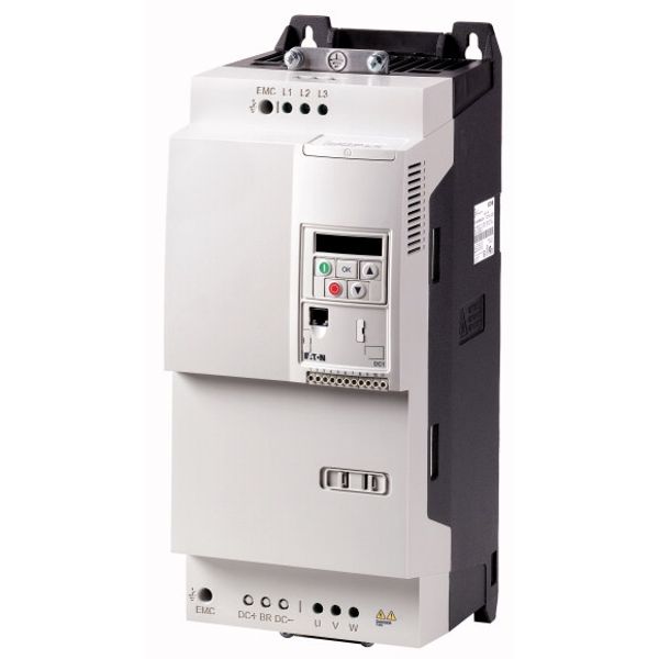 Variable frequency drive, 400 V AC, 3-phase, 30 A, 15 kW, IP20/NEMA 0, Brake chopper, braking transistor, FS4 image 1