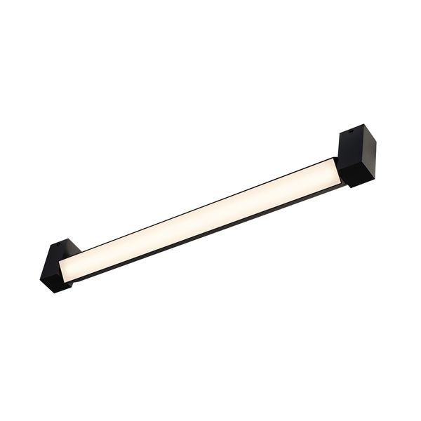 LONG GRILL LED Wall and Ceiling luminaire, black, 3000K image 5