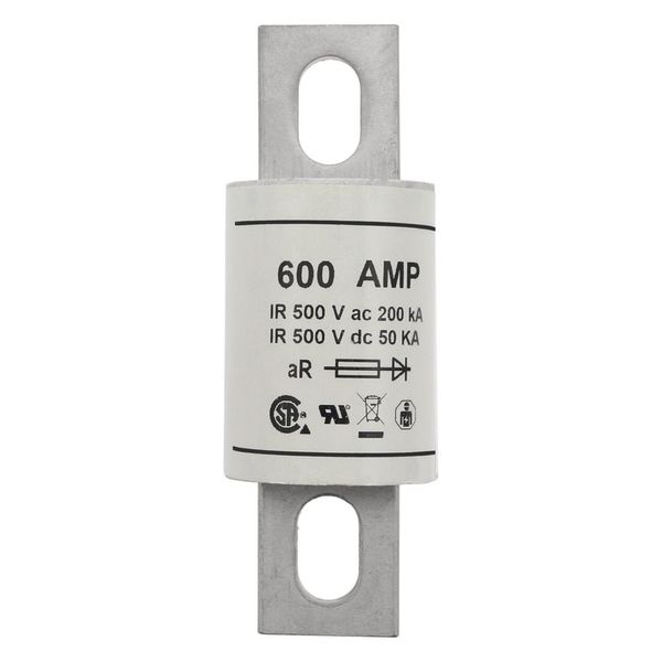 FUSE 500A 1000VDC 2BKN/75 AR CU image 12