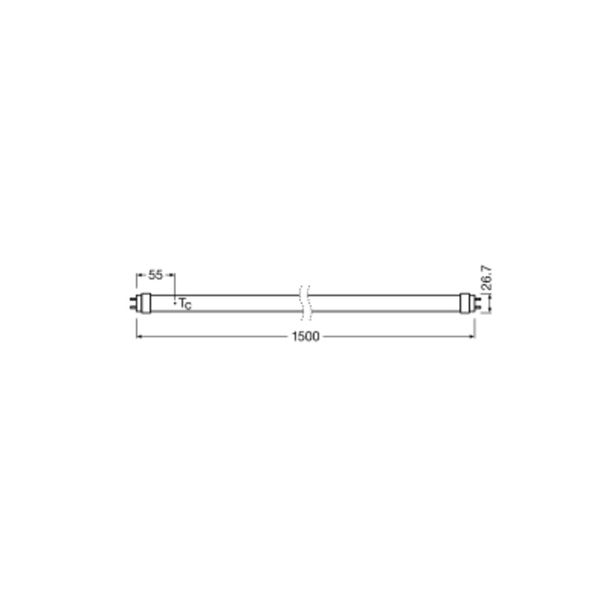 SubstiTUBE T8 EM PRO ULTRA OUTPUT 24.8 W/4000 K 1500 mm CRI 90 image 7